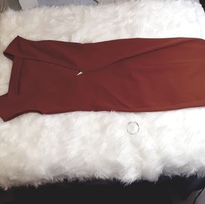 Zara WCOLLECTION Tan Dress